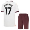 Manchester City Kevin De Bruyne 17 Uittenue 2023-24  - Kids